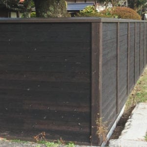 Shou Sugi Ban Fencing and Privacy Screens