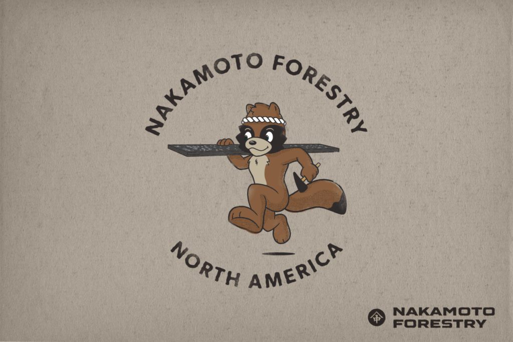 Shokunin Taro Nakamoto Forestry Mascot