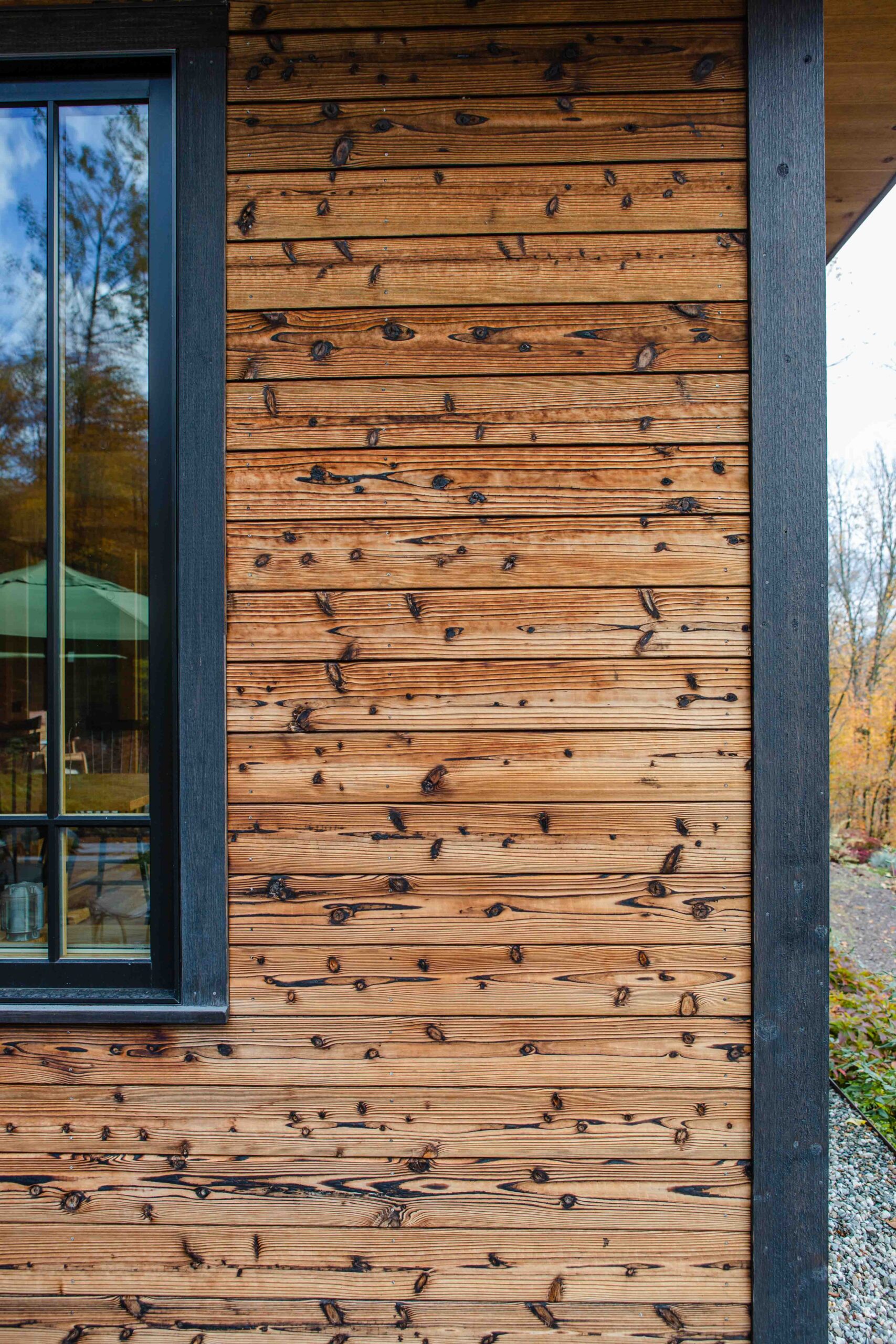 East West House: Nakamoto Forestry Unoiled Gendai Shou Sugi Ban Project in Vermont